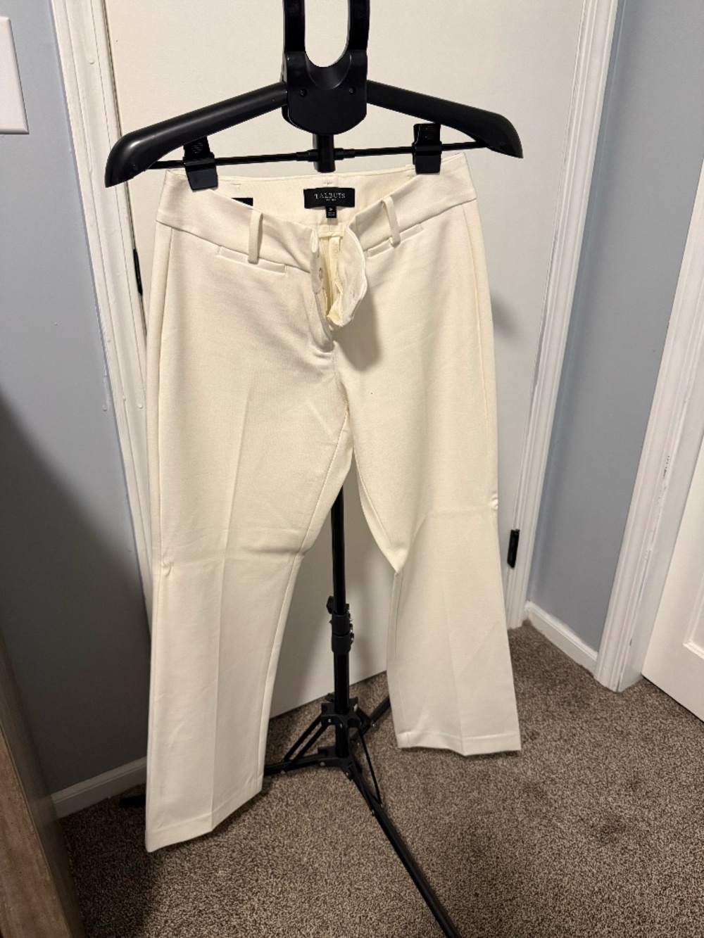 Talbots Petite Curvy White Dress Pants